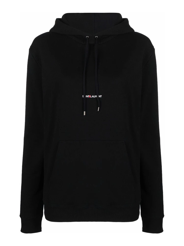Hoodie with logo print