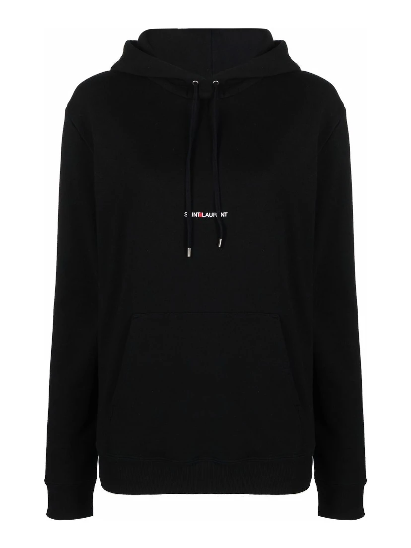 Hoodie with logo print