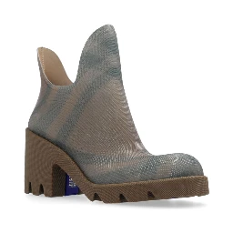 Marsh checked rubber boots