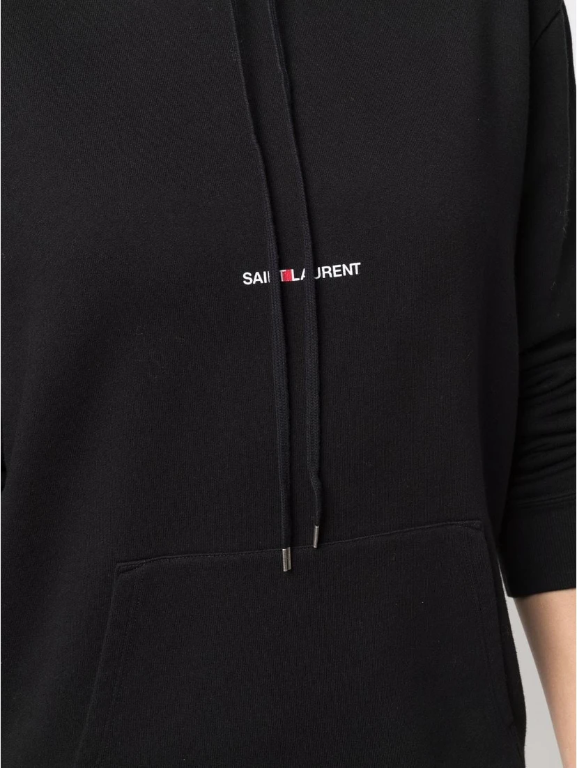 Hoodie with logo print