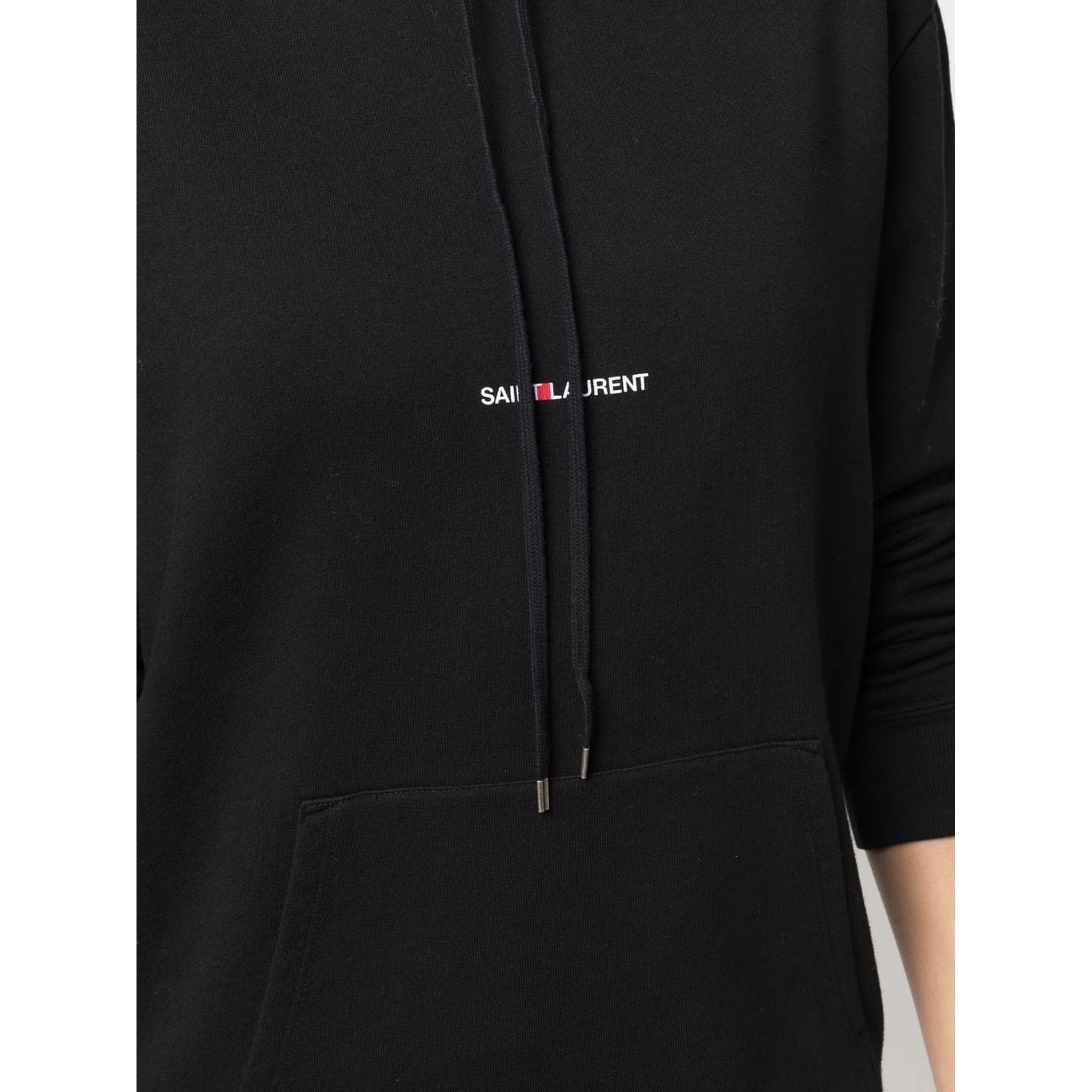 Hoodie with logo print