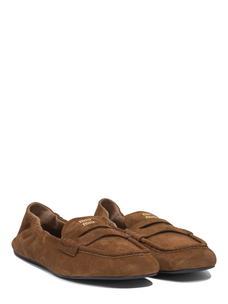 Suede leather loafers alternative