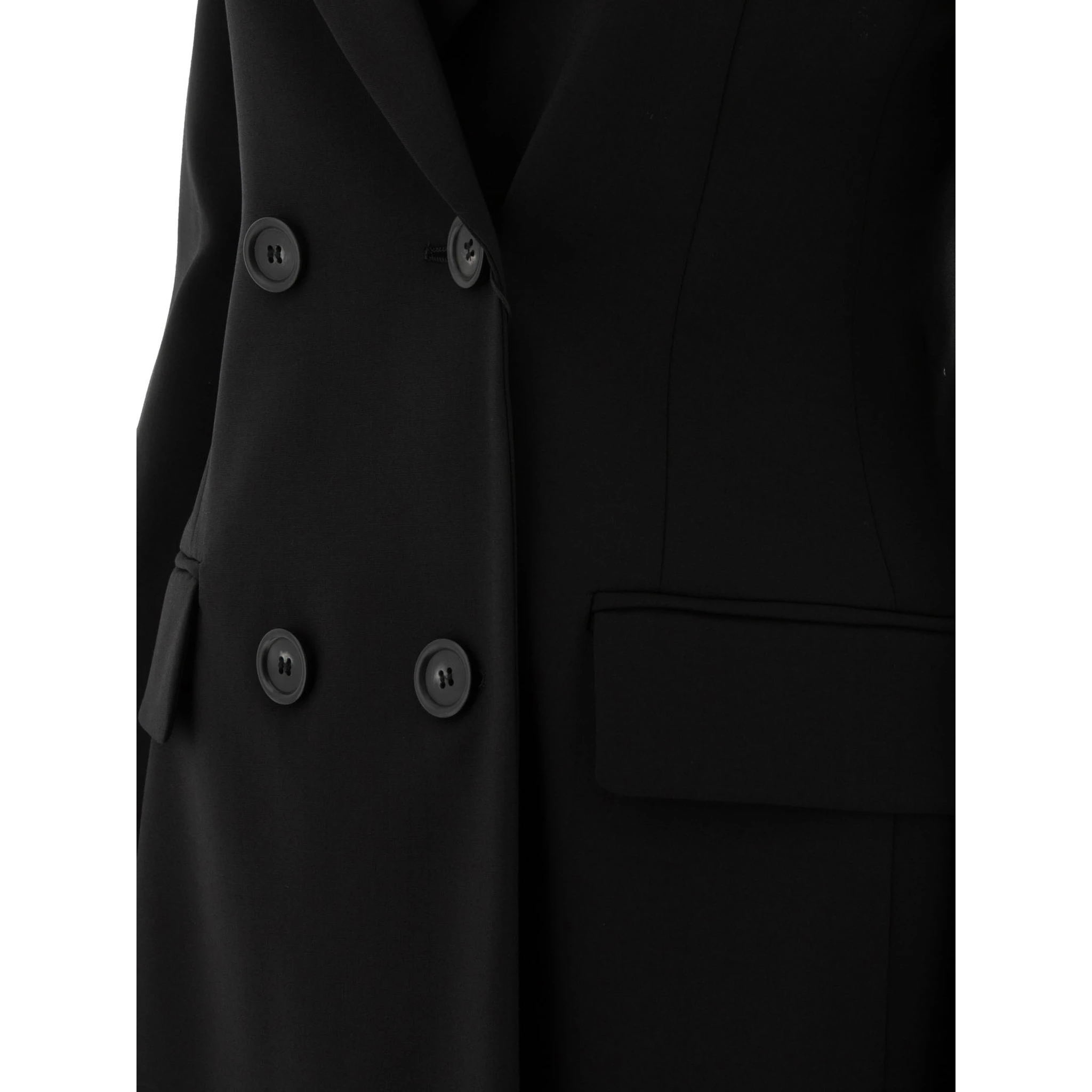 "Adamo" wool stretch double-breasted blazer