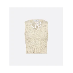 Tank top and cardigan in silk and cashmere