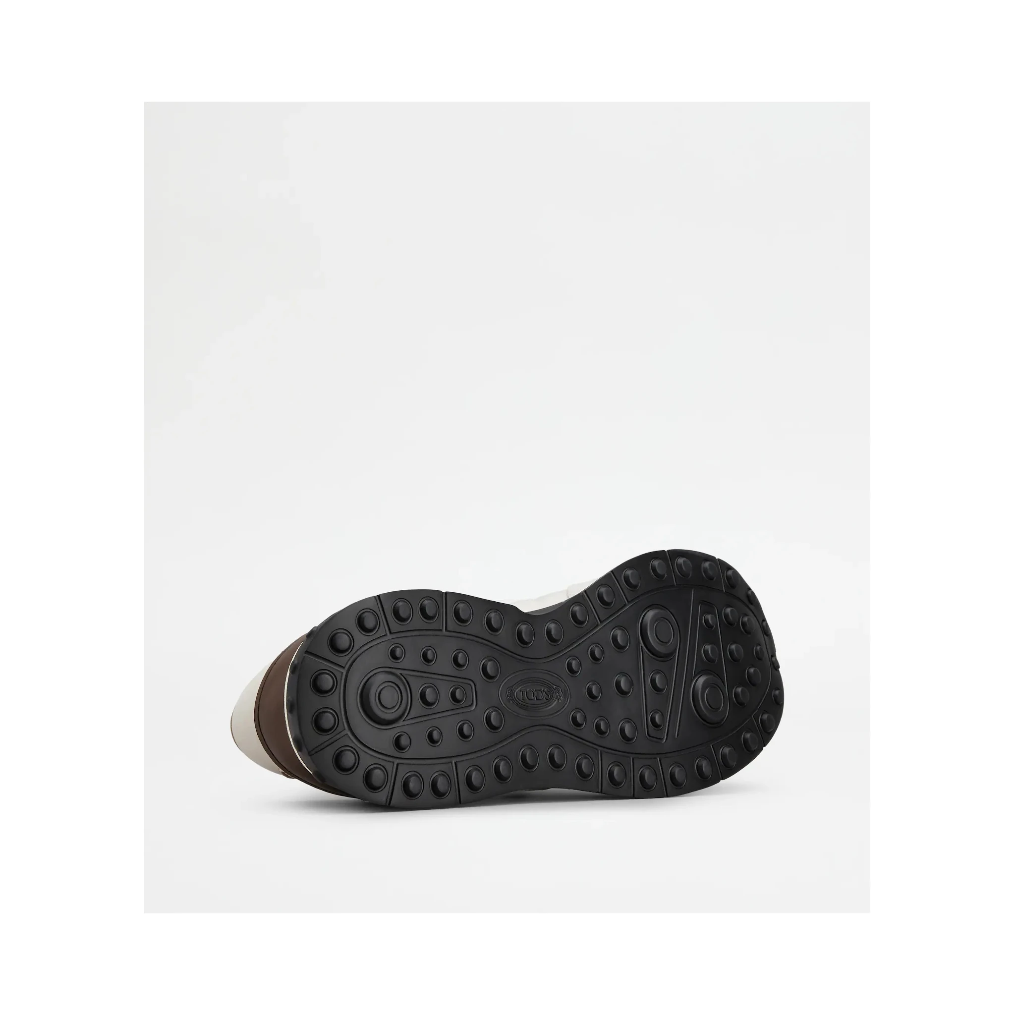 Sneakers in suede and smooth leather