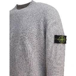 Wool crewneck knitwear