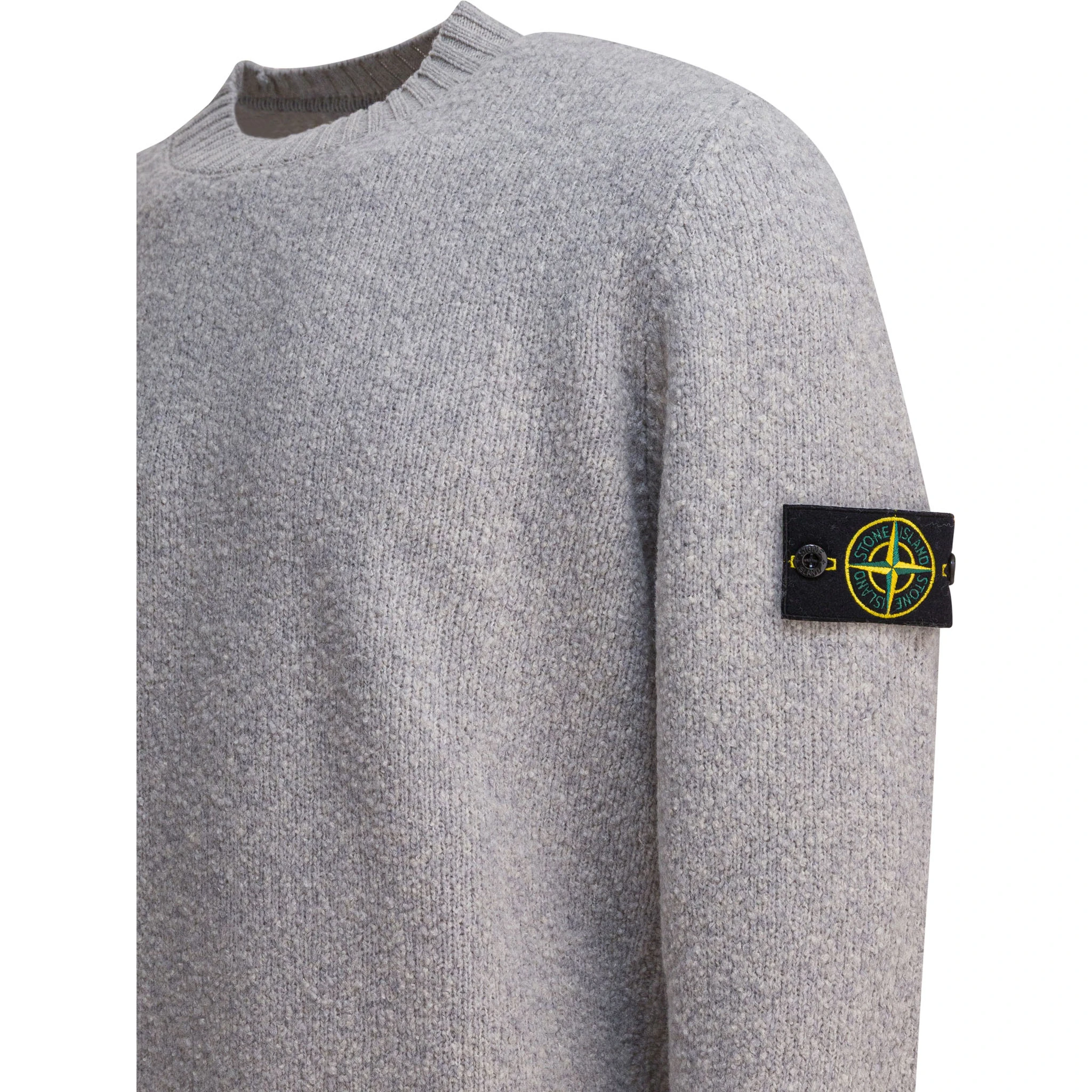 Wool crewneck knitwear