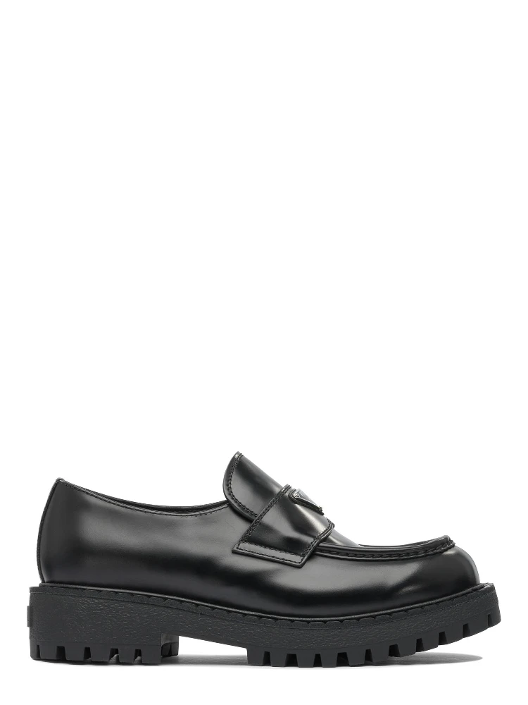 Leather loafers