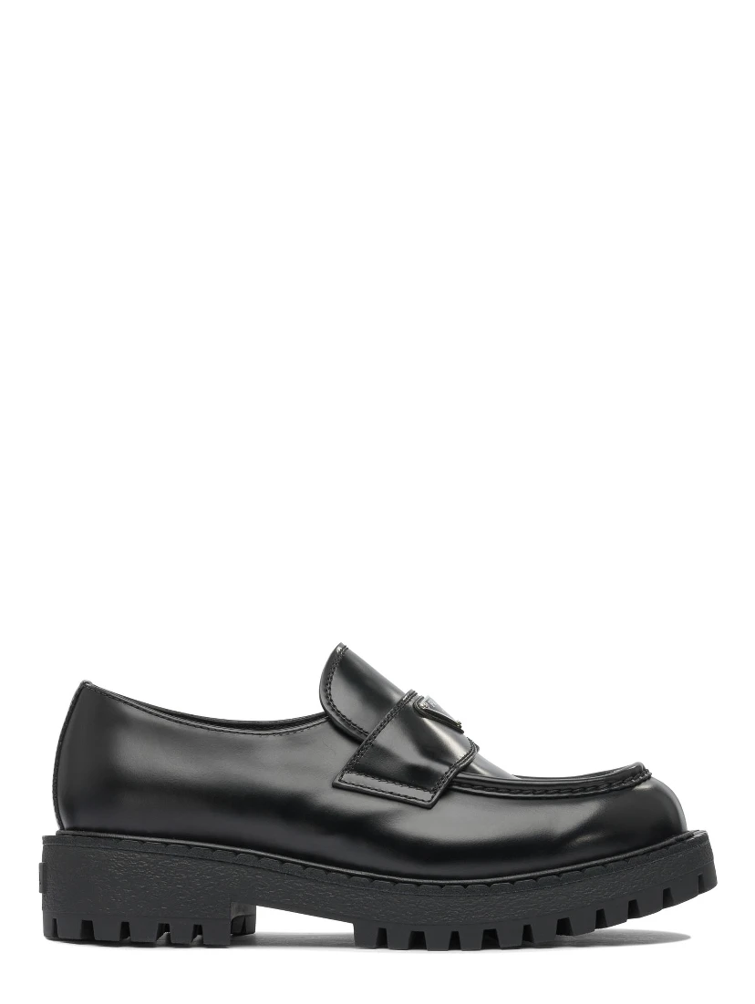 Leather loafers