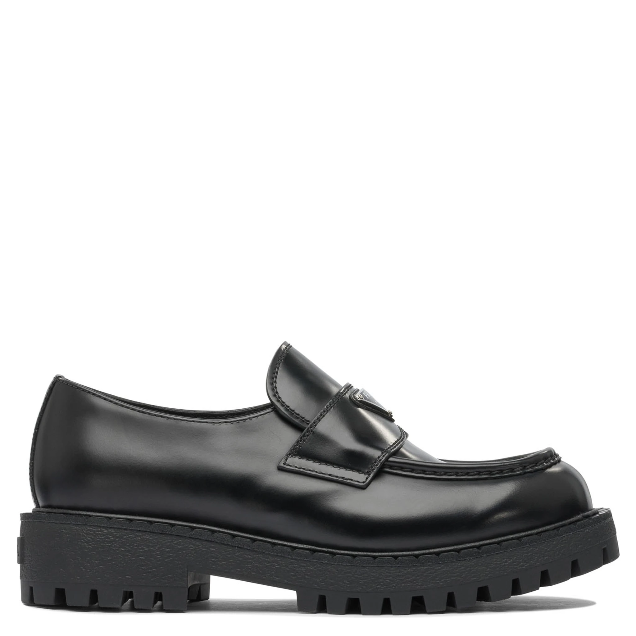 Leather loafers