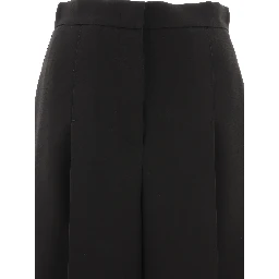 Wide leg pleated pants