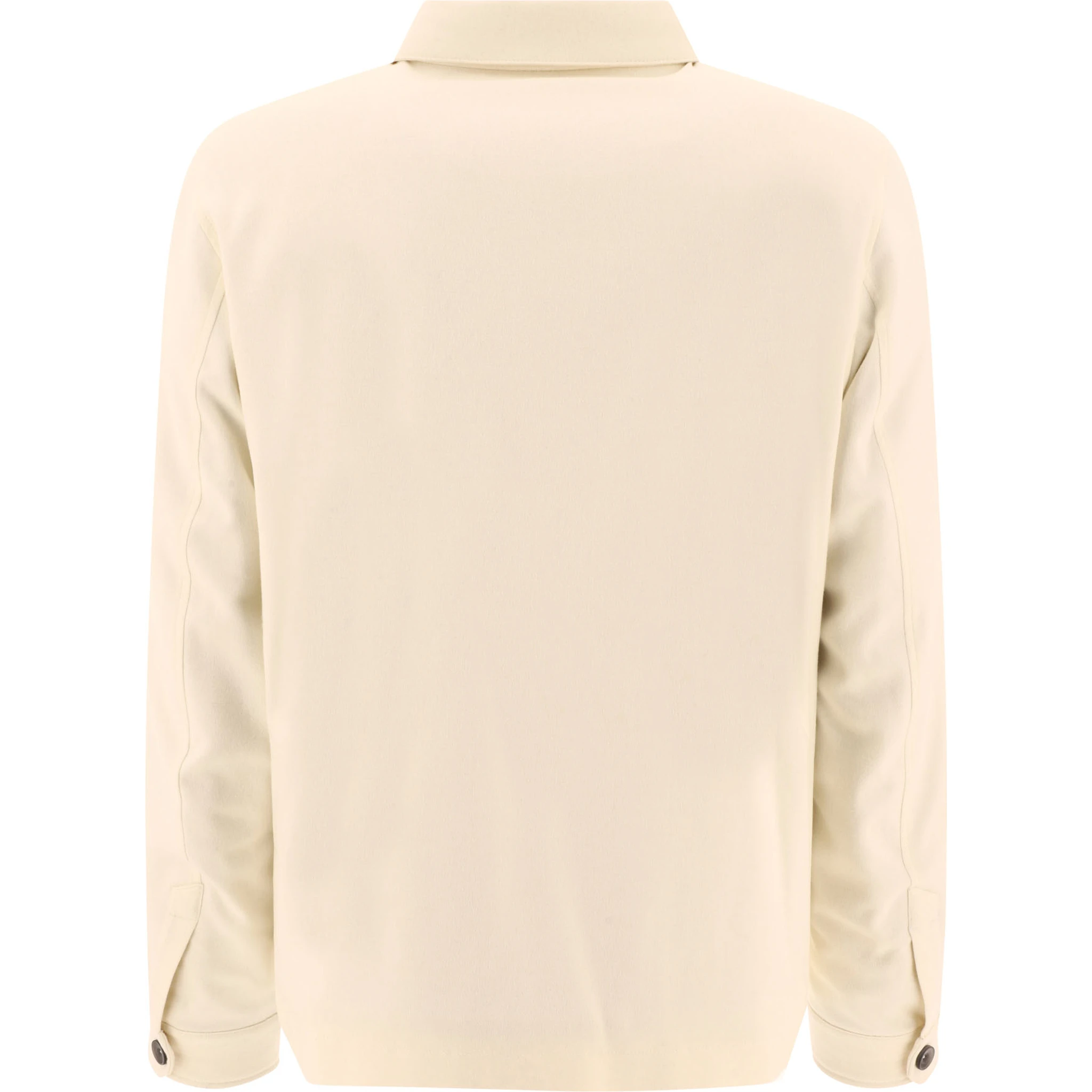 "Resort" overshirt in cashmere and silk