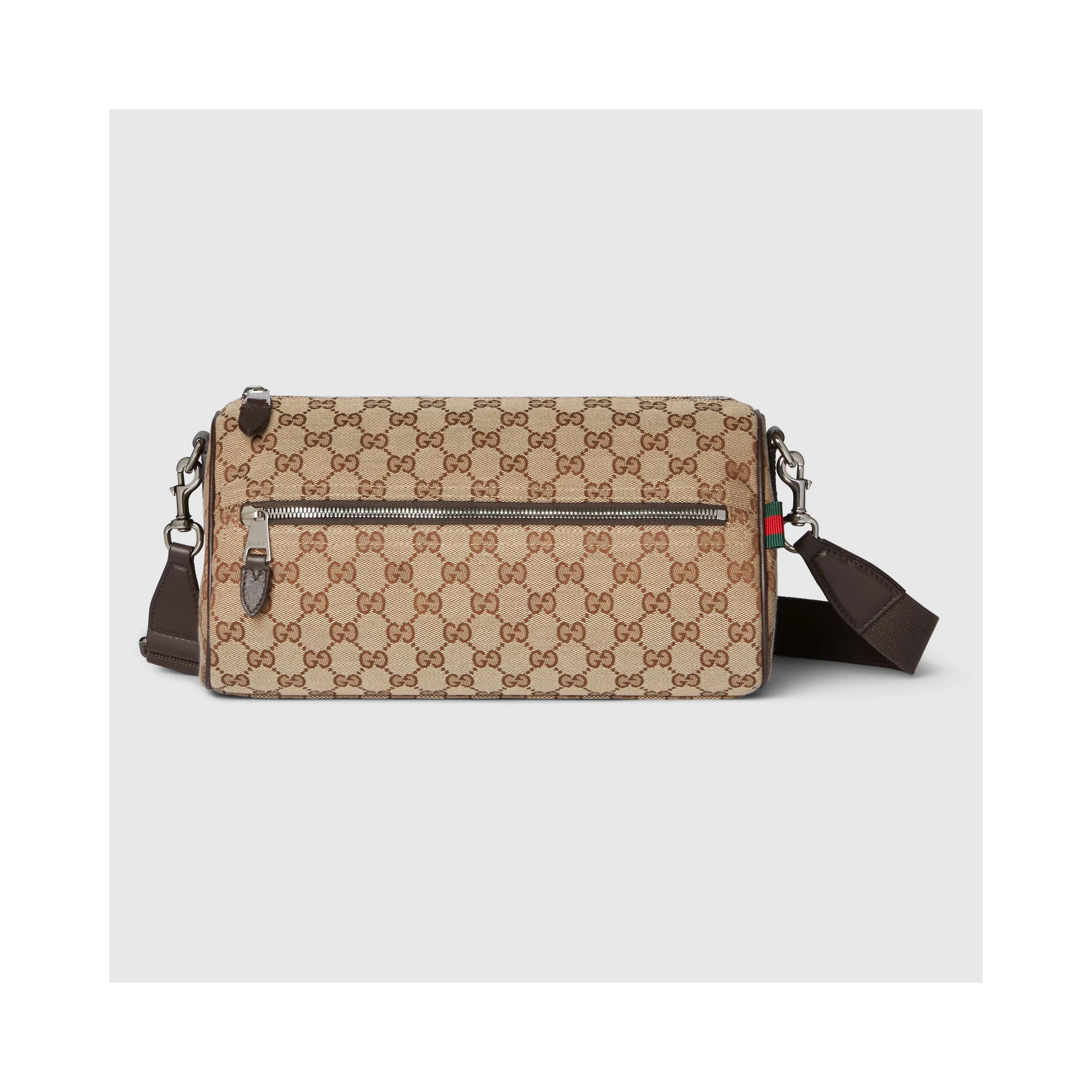 GG canvas cylinder bag