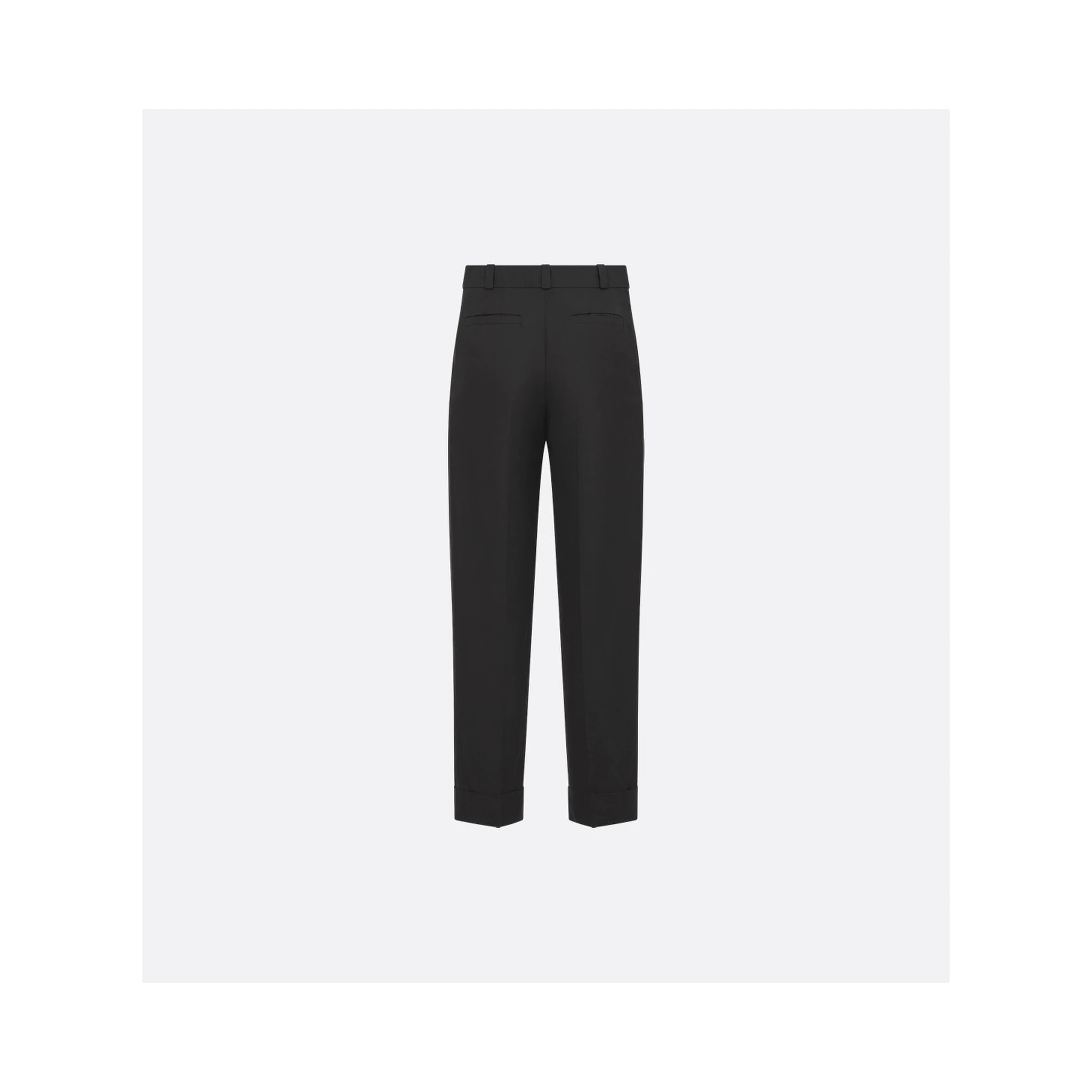 Cotton and silk pants