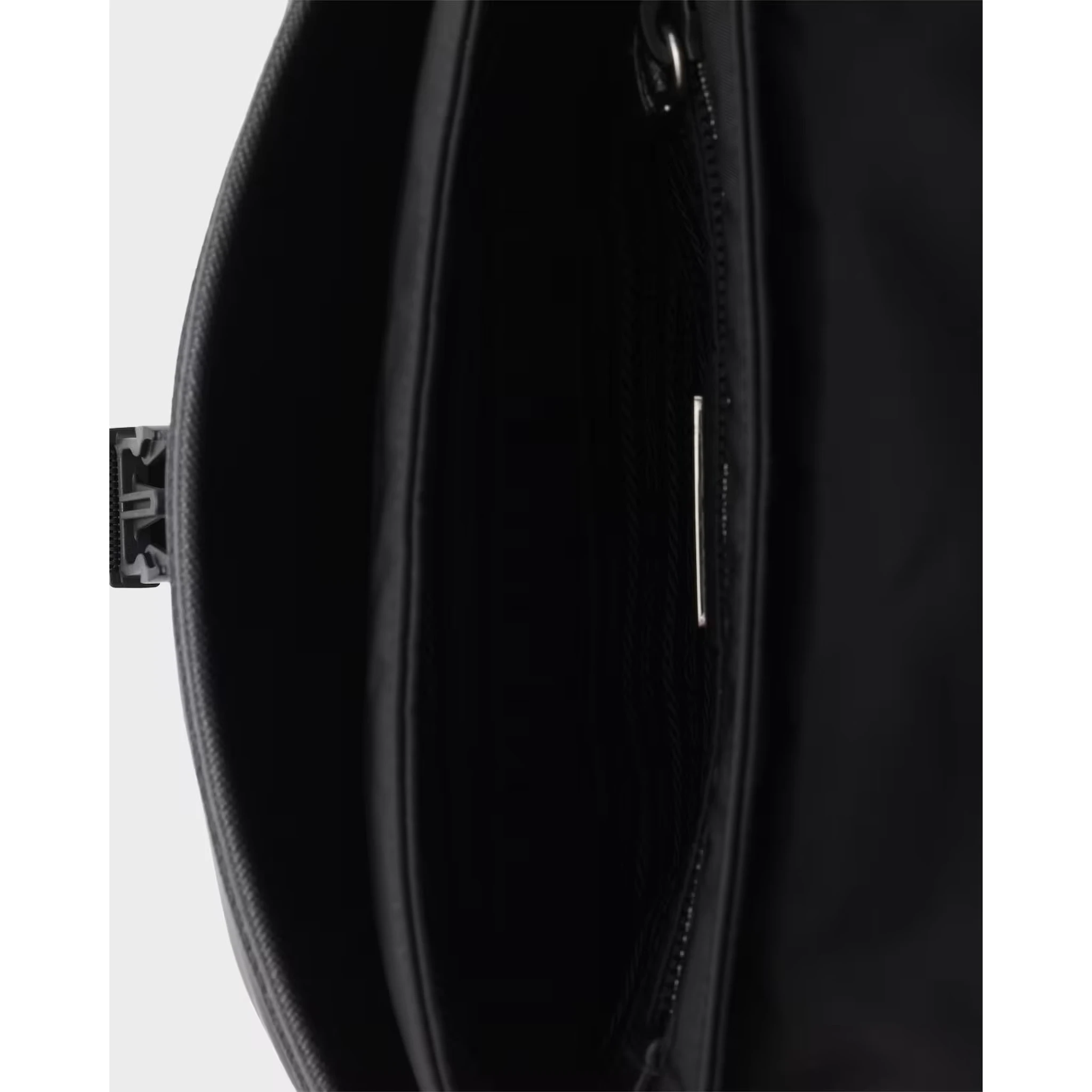 Re-Nylon and Saffiano leather crossbody bag