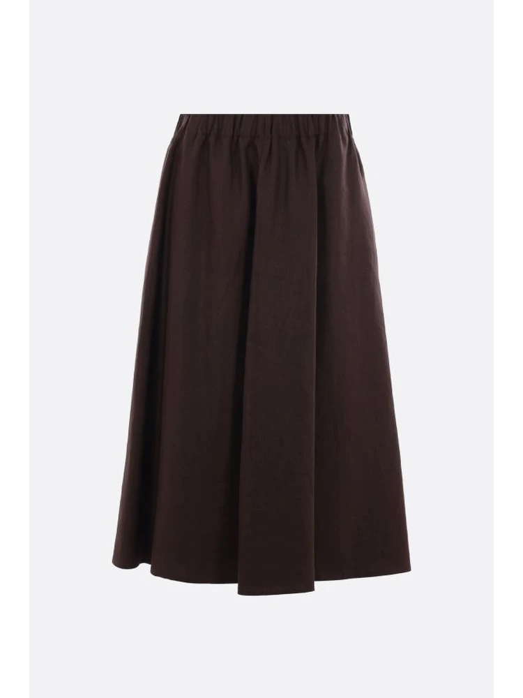 Linen midi skirt alternative