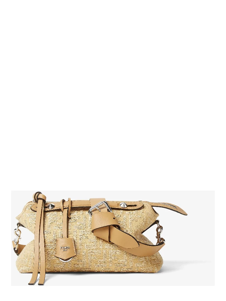 By The Way Soft Mini Beige Jacquard Shoulder Bag alternative