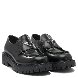 Leather loafers