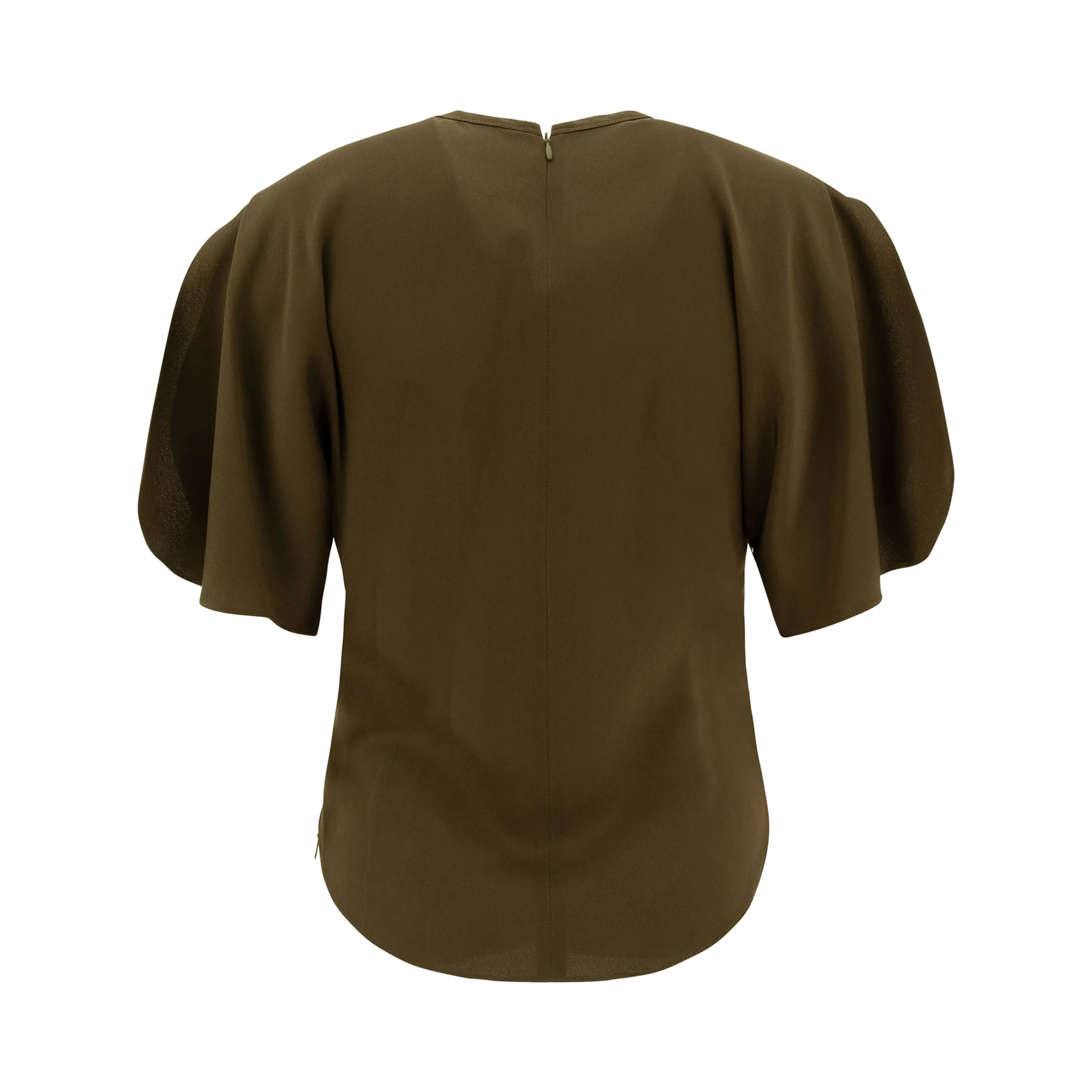 Top with puff sleeves