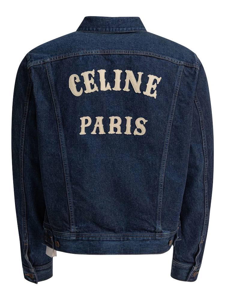 Denim jacket with logo alternative