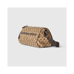 GG canvas cylinder bag