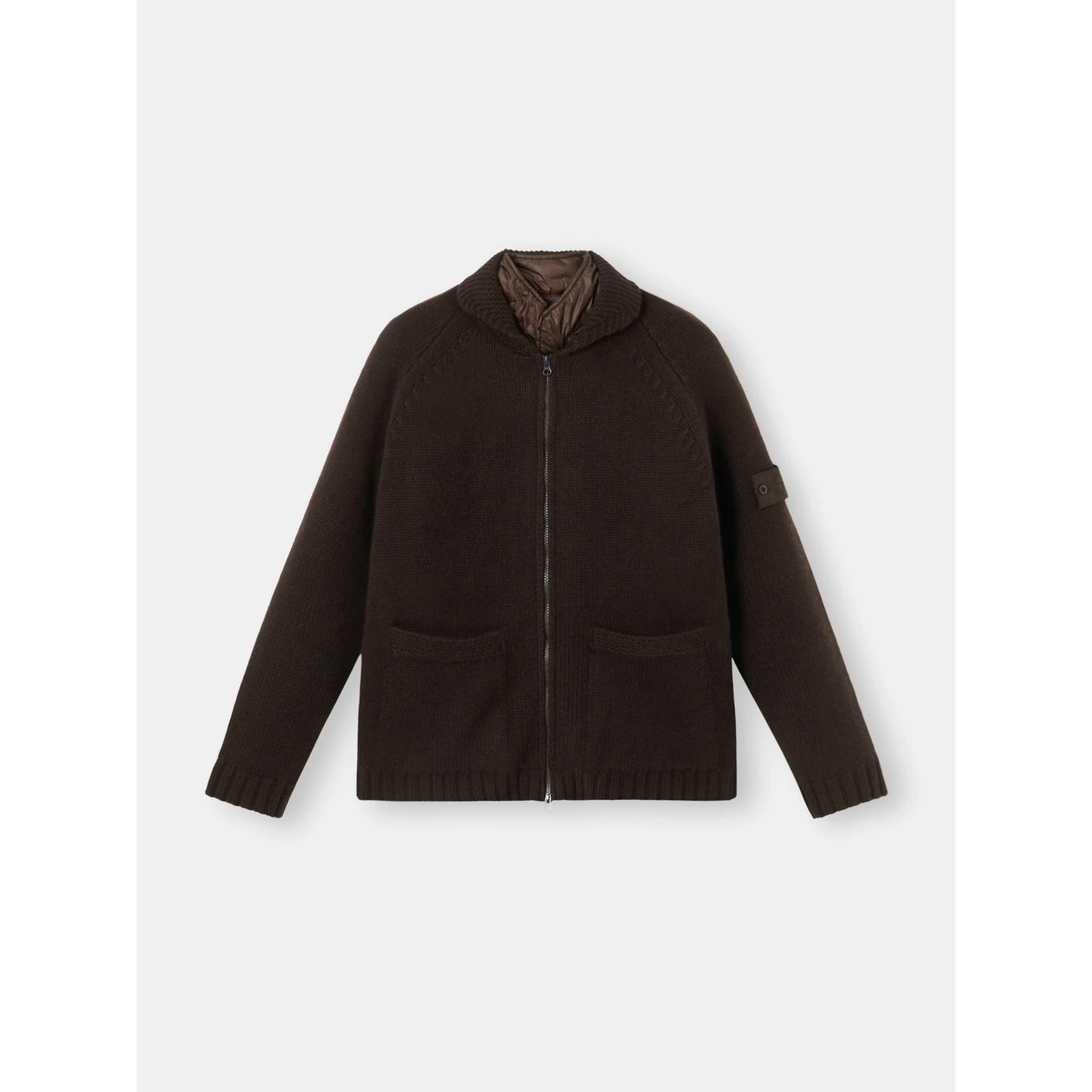 Cashmere zipped sweater