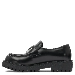 Leather loafers