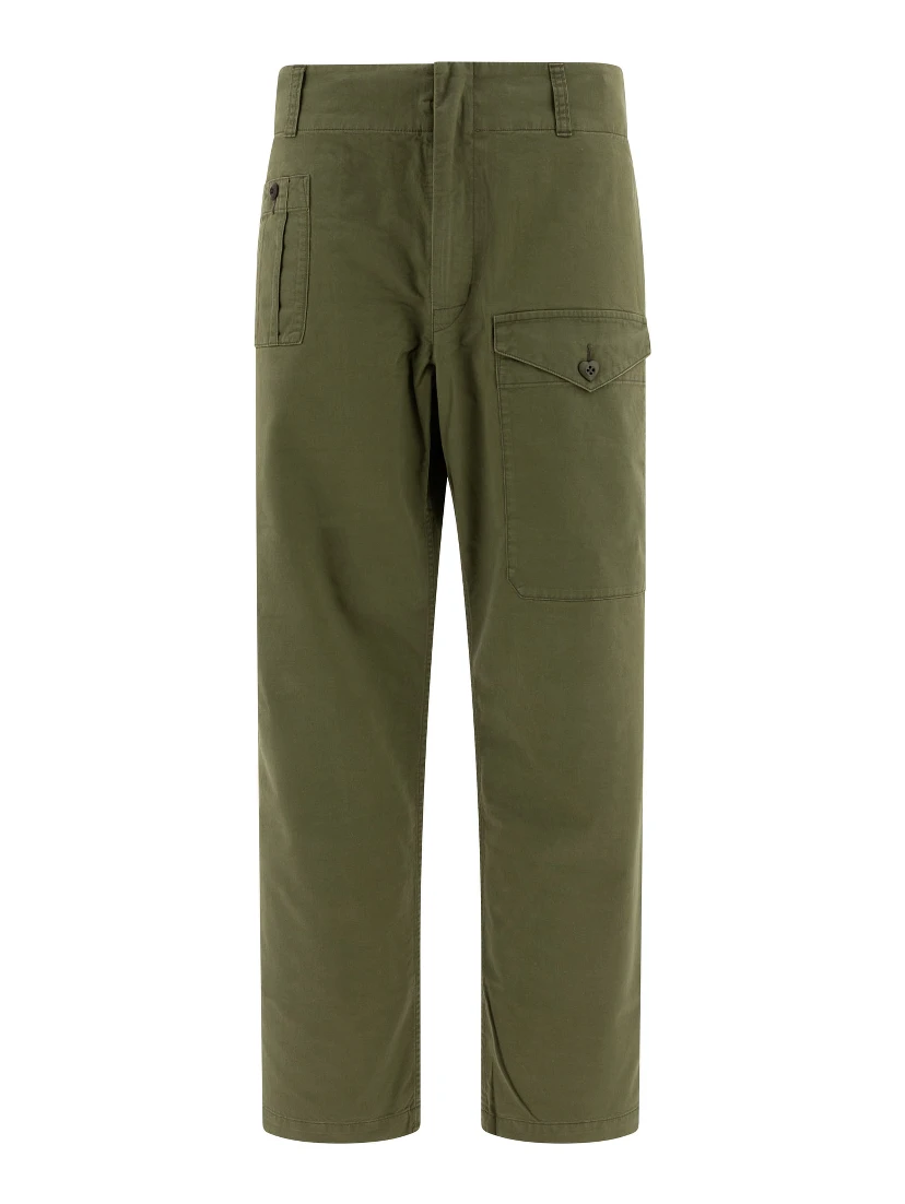 Straight-leg cargo pants