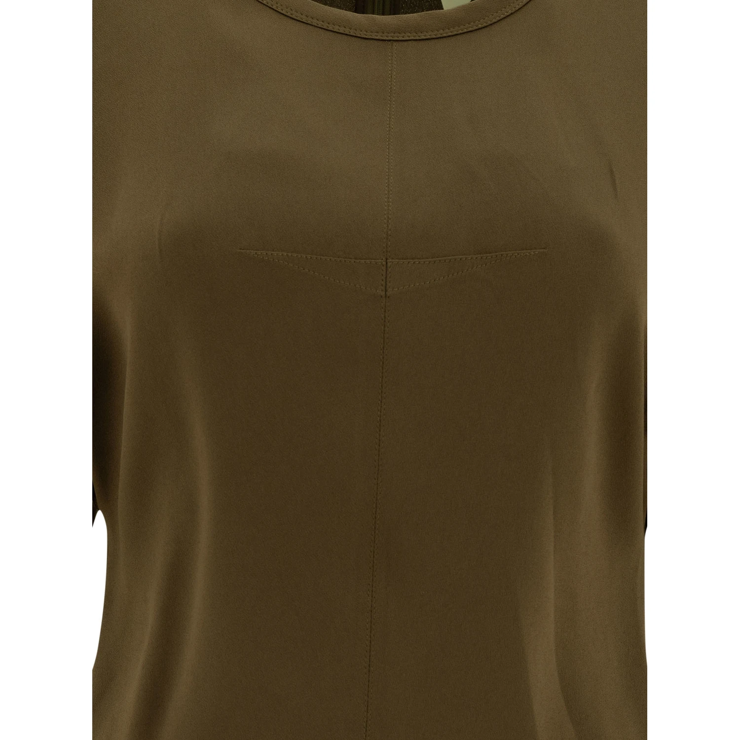 Top with puff sleeves
