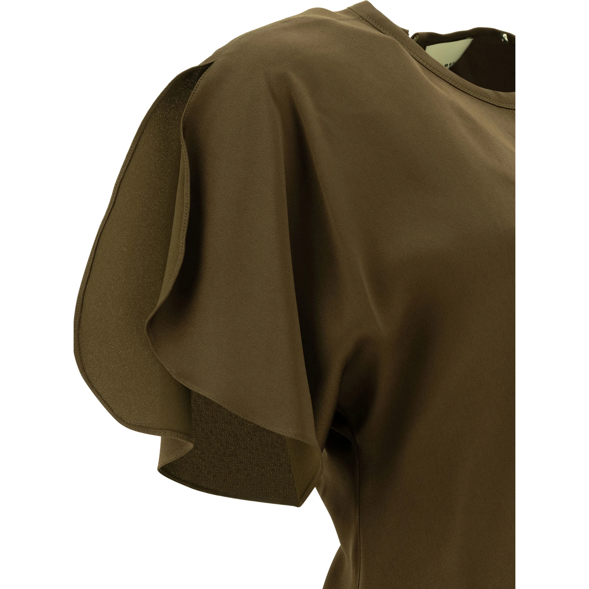 Top with puff sleeves