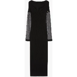 Long dress in viscose