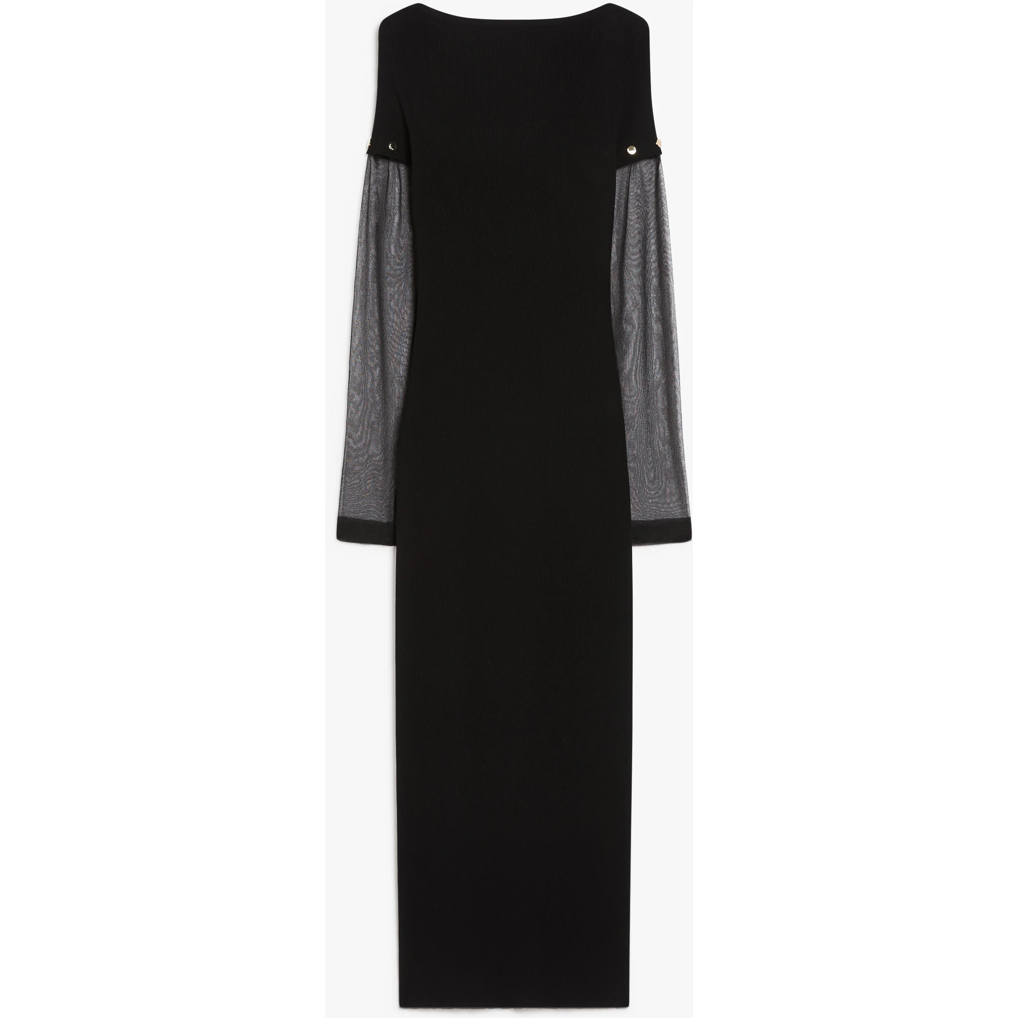 Long dress in viscose