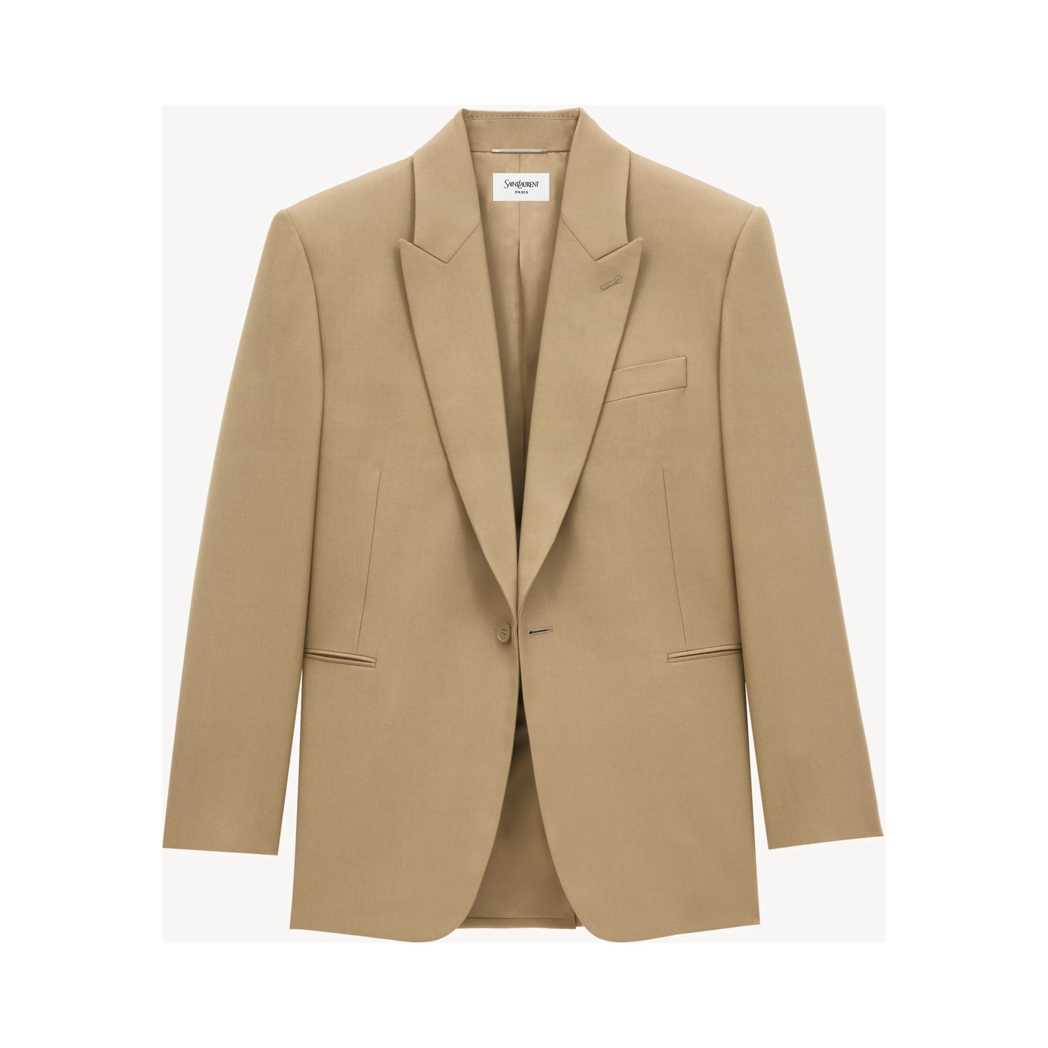 Wool gabardine jacket