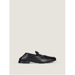 "Label" leather loafers