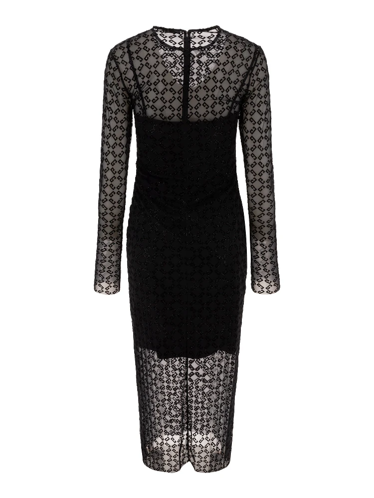 Sheer midi dress alternative