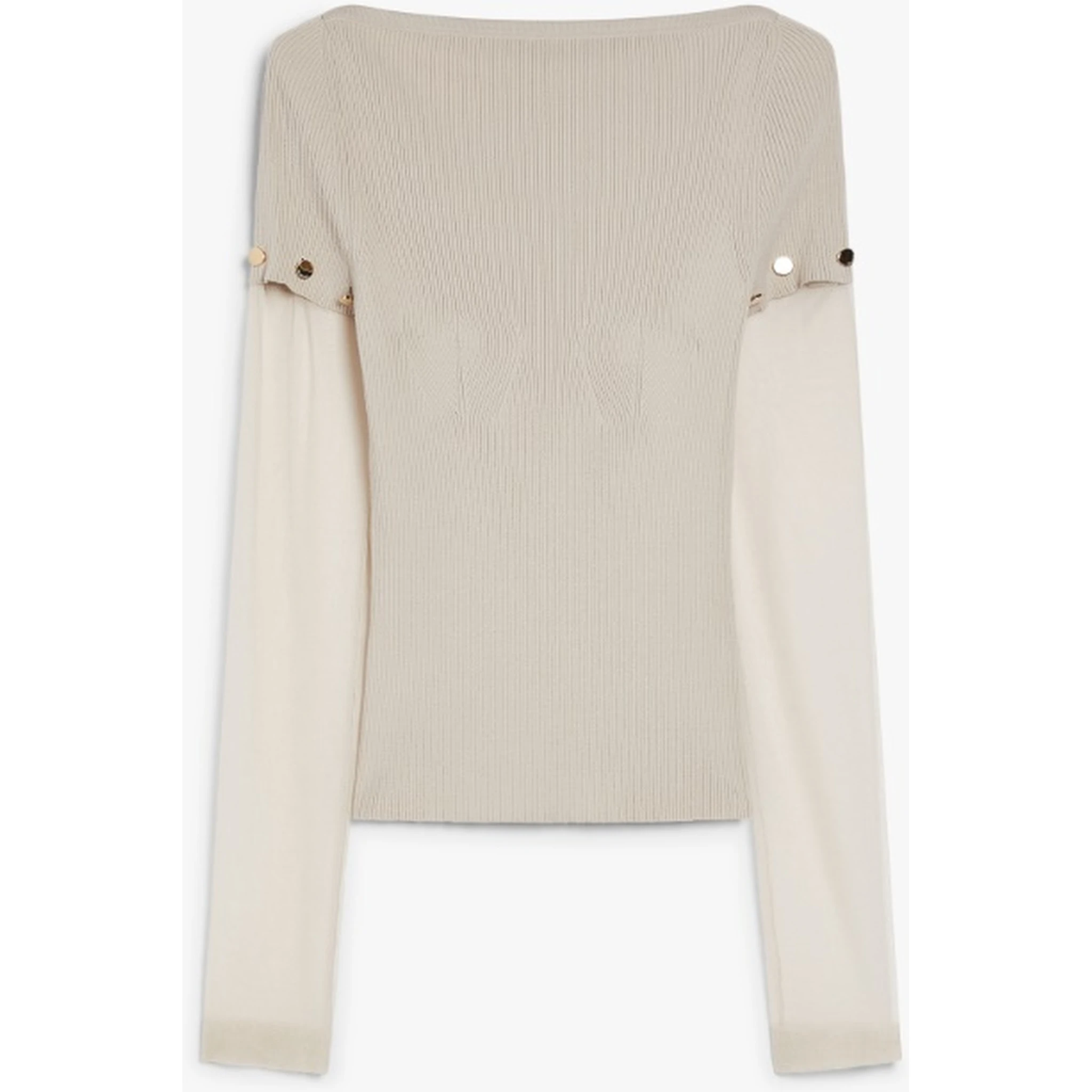 كنزة صوفية ضيقة من الفسكوز