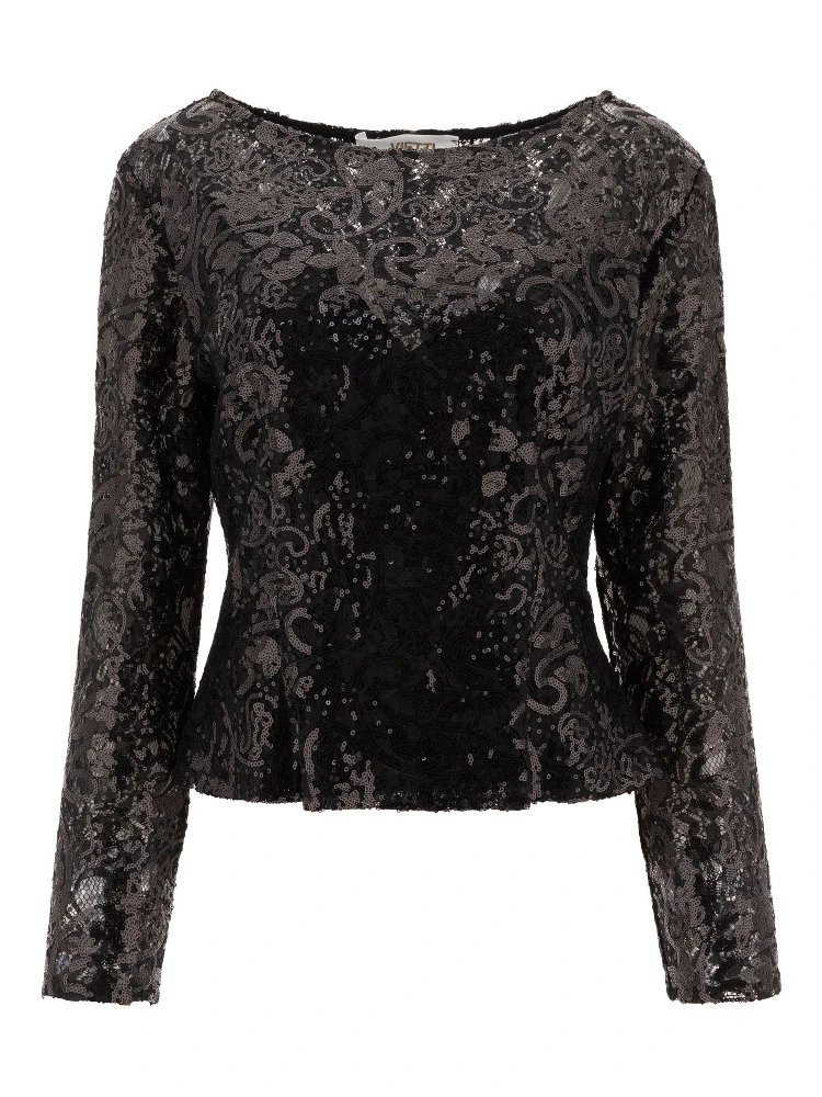 Paillettes blouse