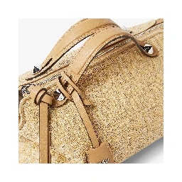 By The Way Soft Mini Beige Jacquard Shoulder Bag
