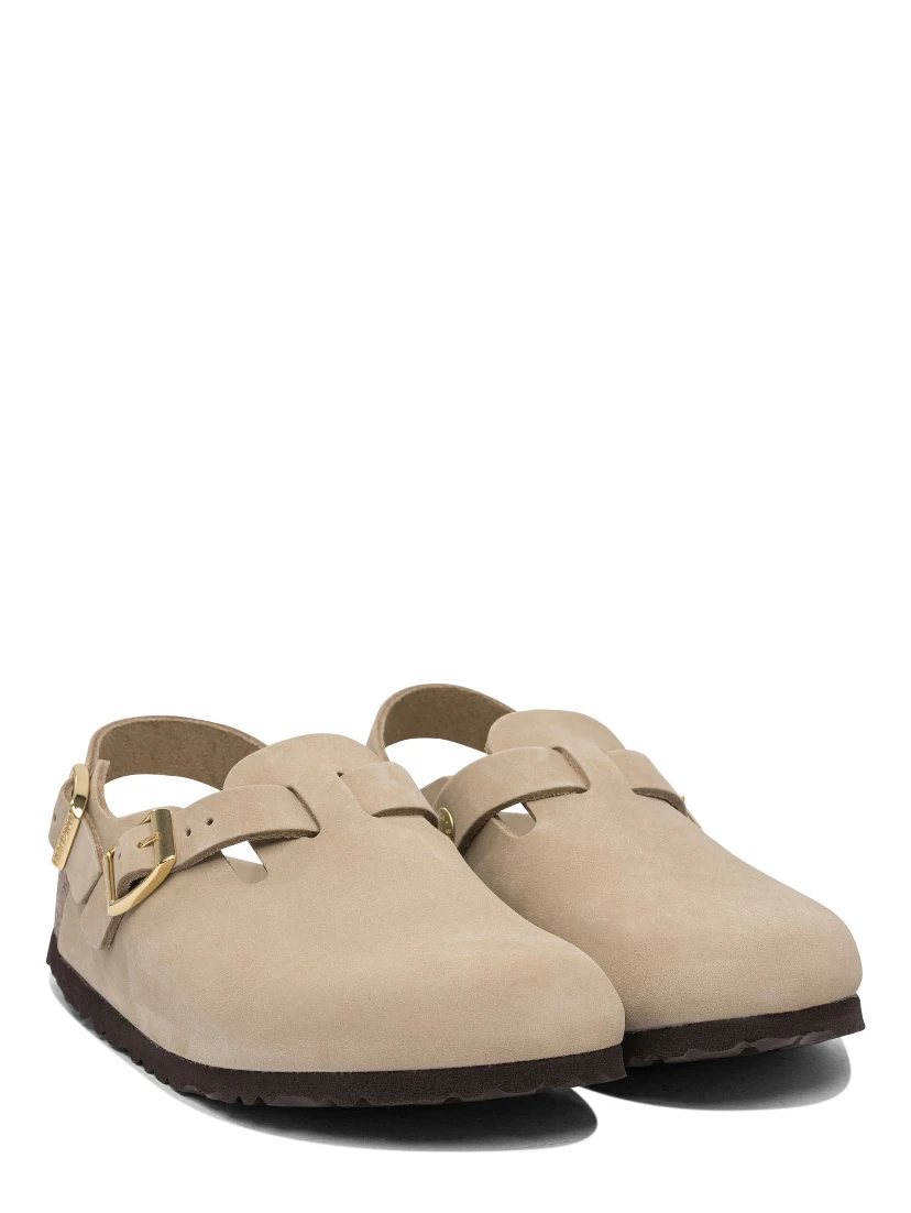 "Tokyo" leather sabot