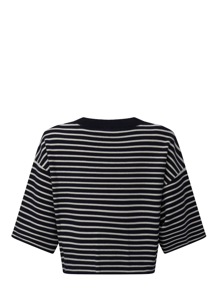 Striped cropped t-shirt alternative