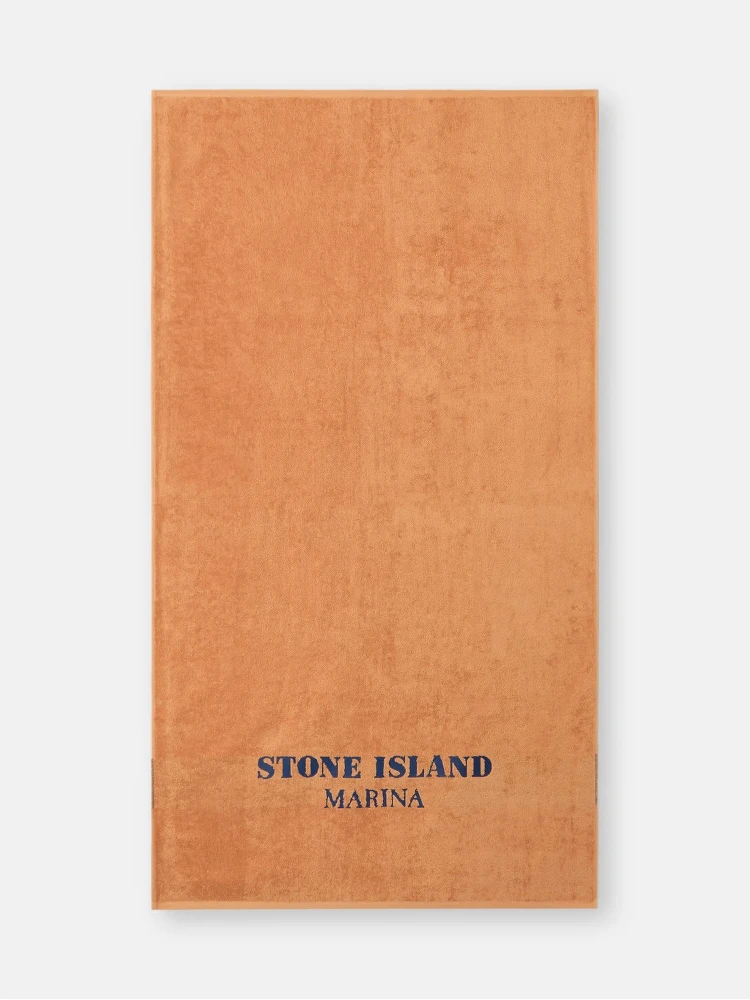 Cotton terry beach towel