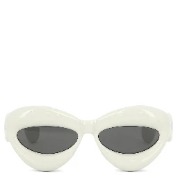 Inflated cateye sunglasses