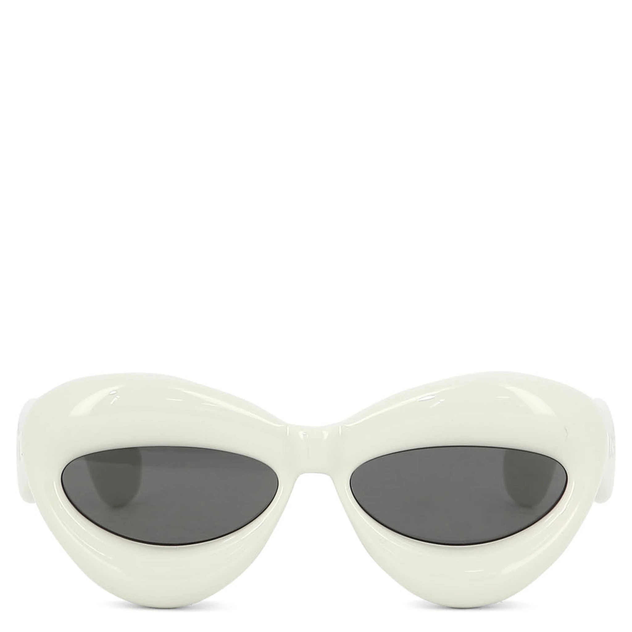 Inflated cateye sunglasses