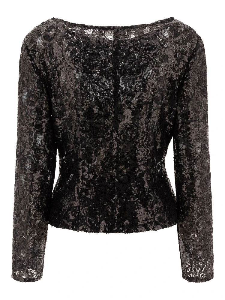 Paillettes blouse alternative