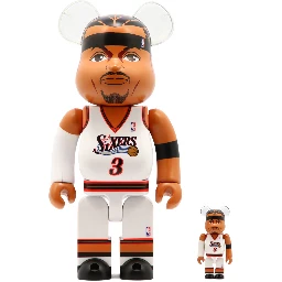 "Be@rbrick Allen Iverson" 100% and 400% toy