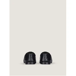 "Label" leather loafers