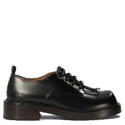 Lace-up derby shoes
