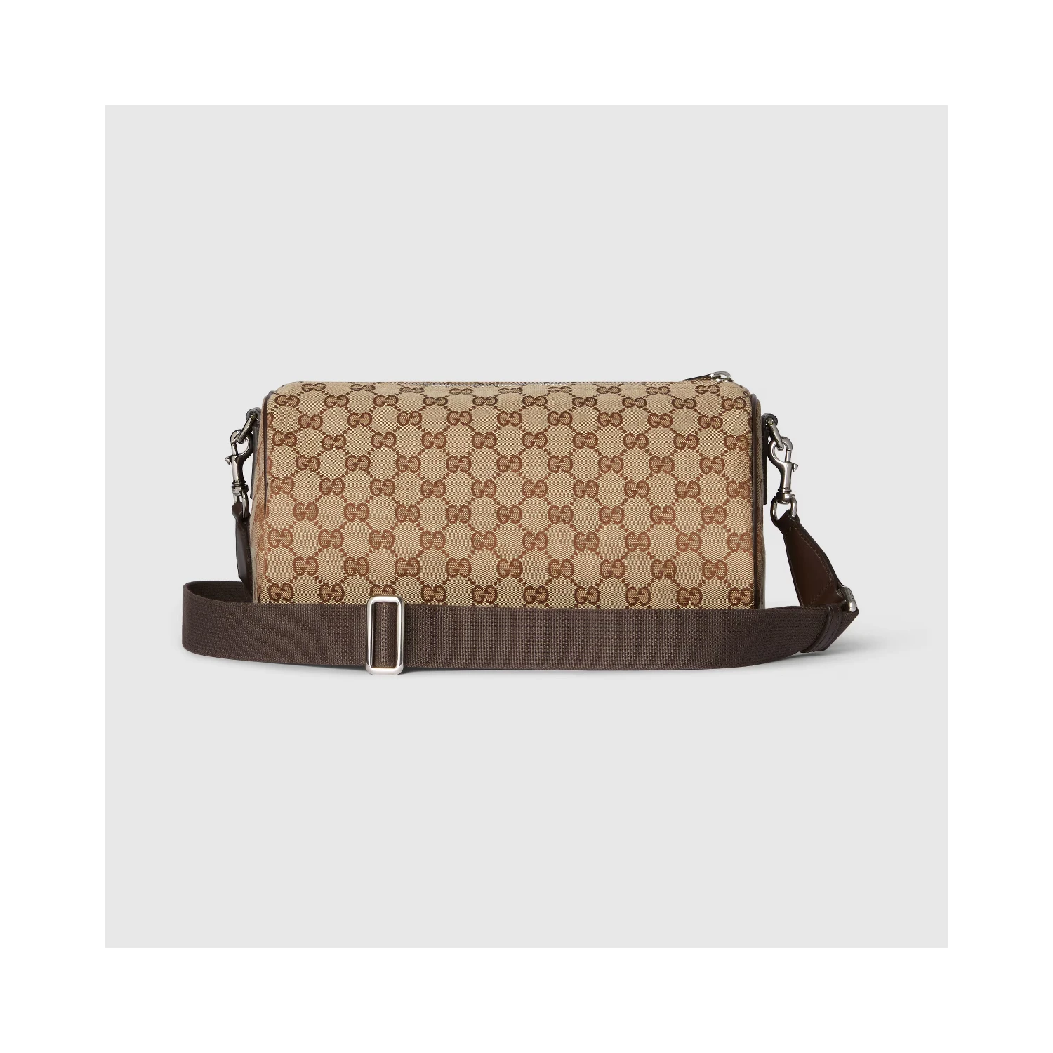 GG canvas cylinder bag