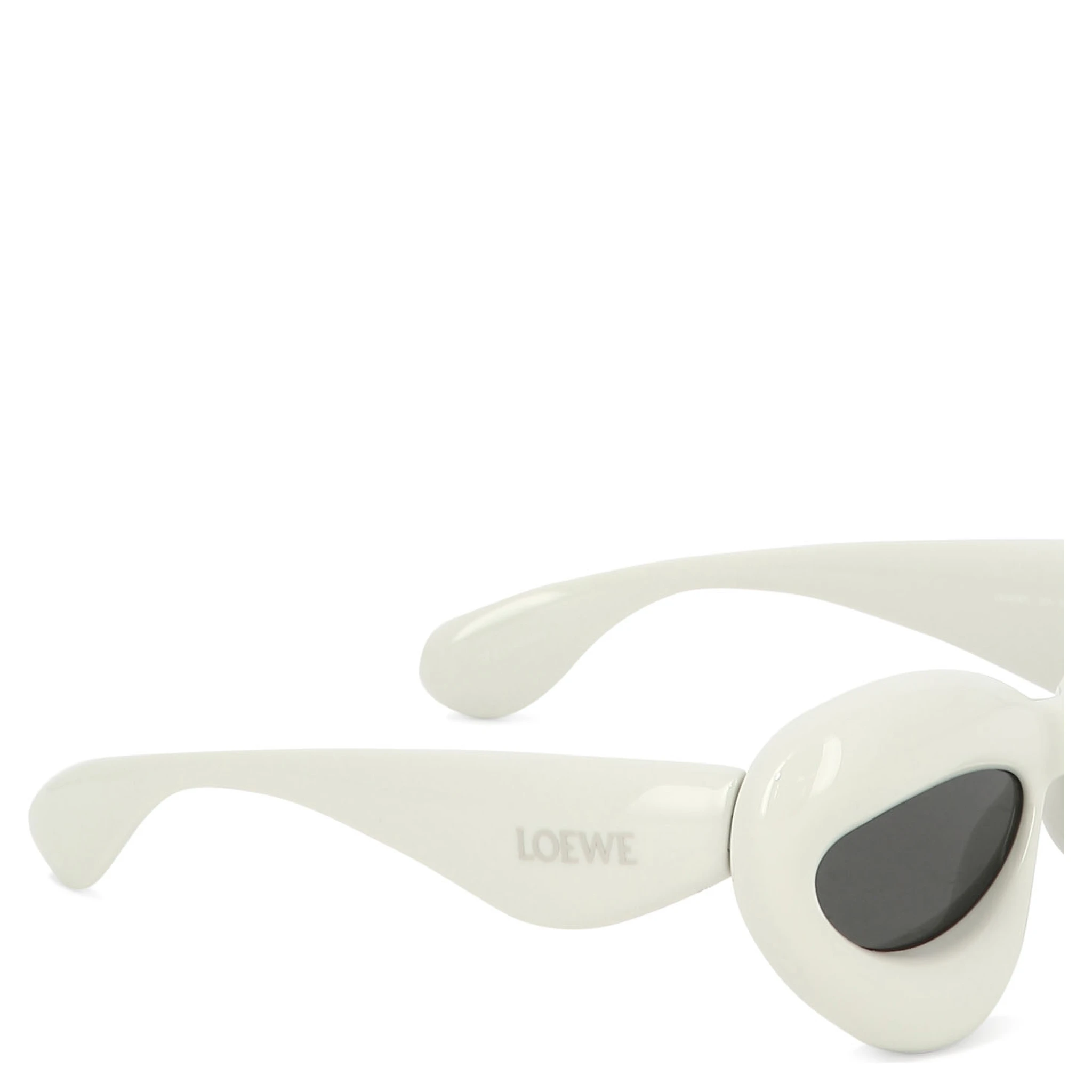 Inflated cateye sunglasses