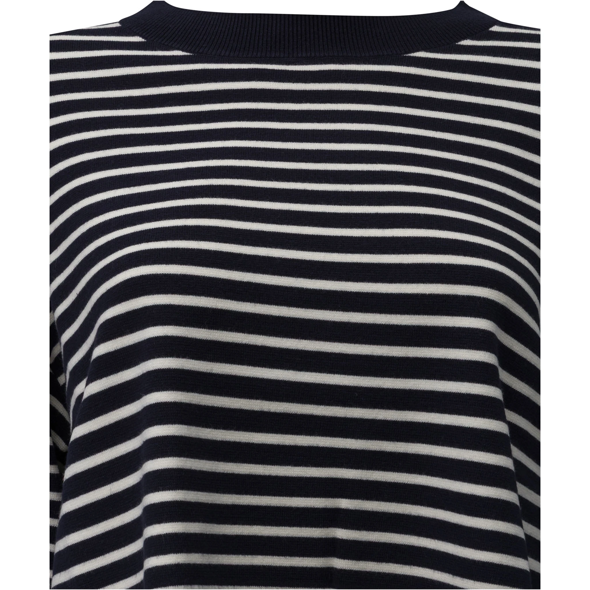 Striped cropped t-shirt